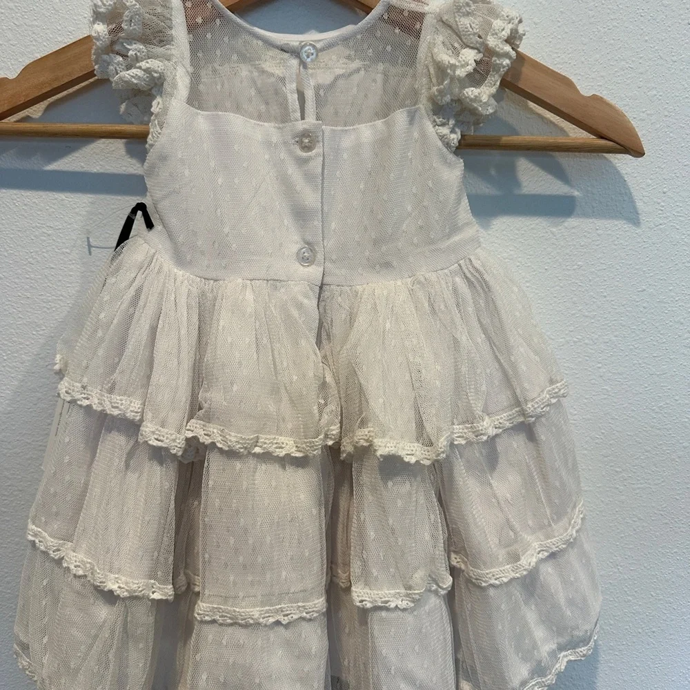 Pippa & Julie Elegant White Dress